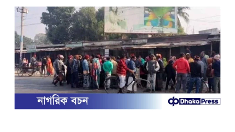 চাঁপাইনবাবগঞ্জে ট্রাকচাপায় ভ্যানচালকের মৃত্যু