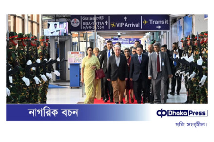 চার দিনের সফর শেষে ঢাকা ত্যাগ করলেন জাতিসংঘের মহাসচিব