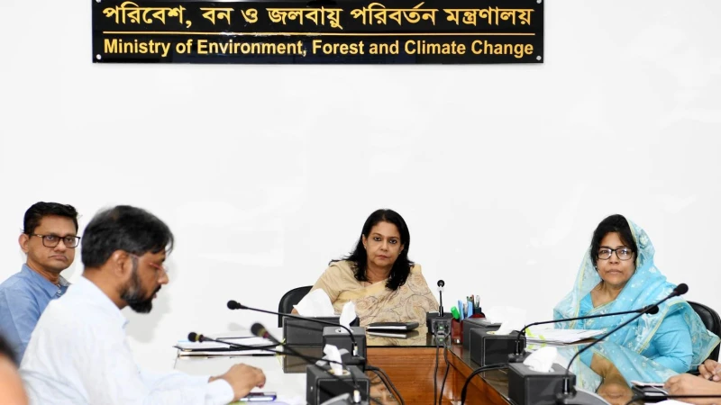 পরিবেশ সংশ্লিষ্ট অভিযোগ নিষ্পত্তিতে কার্যকর ব্যবস্থা গ্রহণ করা হবে: পরিবেশ উপদেষ্টা সৈয়দা রিজওয়ানা হাসান। 