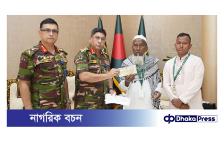 জুলাই আগস্ট গণঅভ্যুত্থানে শহীদ আবু সাঈদ এর পরিবারকে সেনাপ্রধান কতৃর্ক আর্থিক সহায়তা হস্তান্তর