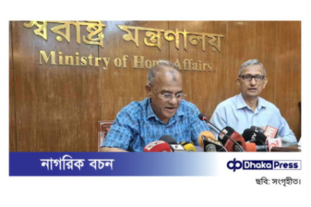 ডিবি প্রধানের বদলি ও মডেল মেঘনার ঘটনার মধ্যে কোনো যোগ নেই—স্বরাষ্ট্র উপদেষ্টা