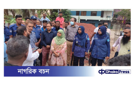 বনশ্রী ও নারায়নগঞ্জে রাজউকের মোবাইল কোর্ট পরিচালিত হয় 