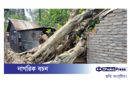 কালবৈশাখী ঝড়ে রংপুরে ব্যাপক ক্ষয়ক্ষতি