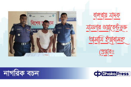 বাঙ্গরায় মাদক মামলার ওয়ারেন্টভুক্ত আসামি ইয়াবাসহ গ্রেপ্তার!