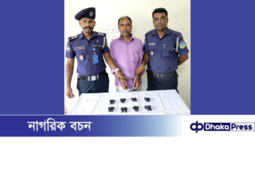 মেলান্দহে ২০৫০ পিস ইয়াবা সহ কুখ্যাত মাদক ব্যবসায়ী গ্রেফতার।