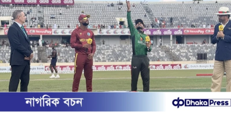 টস জিতে ব্যাটিংয়ে বাংলাদেশ, অপরিবর্তিত একাদশ নিয়ে মাঠে স্বাগতিকরা