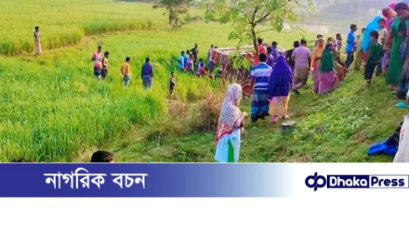 নওগাঁয় গরুবোঝাই ভটভটি উল্টে দুই ব্যবসায়ীর মর্মান্তিক মৃত্যু