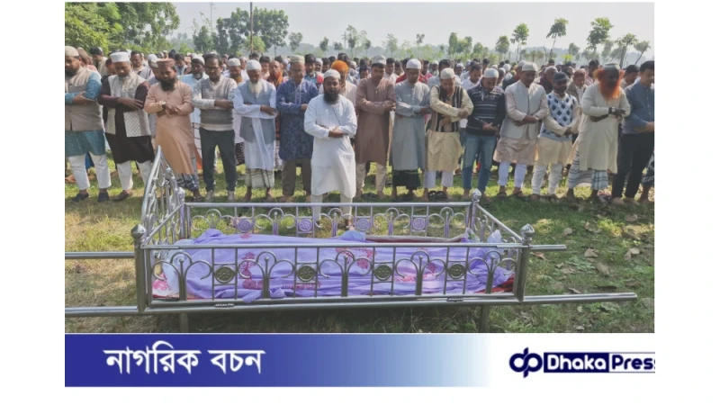 সময় টিভির সহযোগী প্রযোজক মাজহারুল ইসলাম সজলের দাফন সম্পন্ন