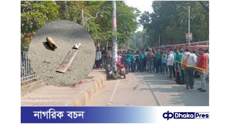 খুলনায় আদালতের সামনে কুপিয়ে ও গুলি করে দুইজনকে হত্যা