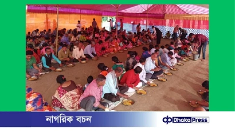 বাখরনগর শ্রী শ্রী কালীবাড়ি মন্দিরে ২৪ প্রহরব্যাপী হরিনাম মহাযজ্ঞ অনুষ্ঠিত