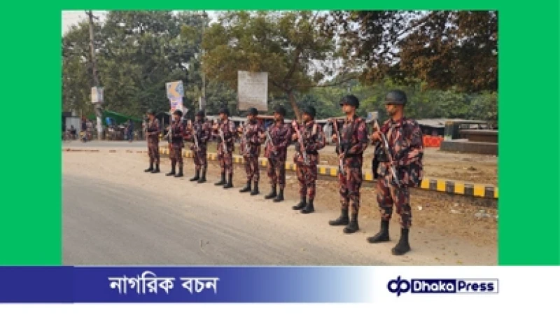 চাঁপাইনবাবগঞ্জ সীমান্ত ও শহর এলাকায় সর্বোচ্চ সতর্কতায় ৫৩ বিজিবি