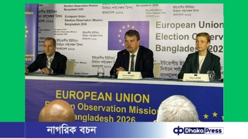 ইইউ নির্বাচন পর্যবেক্ষক: গণভোট নয়, শুধু সংসদ নির্বাচনই পর্যবেক্ষণ করা হবে