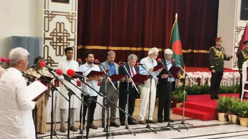 প্রধান উপদেষ্টাসহ সব উপদেষ্টার সম্পদের হিসাব প্রকাশ