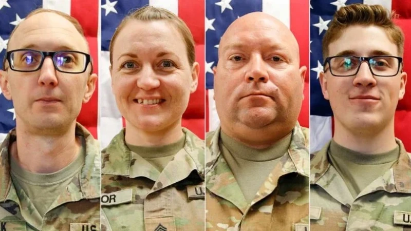 কুয়েতে নিহত চার সেনার পরিচয় প্রকাশ করল যুক্তরাষ্ট্র