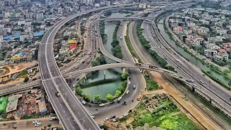 ১৮ সেপ্টেম্বর থেকে বাস চলাচল করবে ঢাকা এলিভেটেড এক্সপ্রেসওয়ে দিয়ে